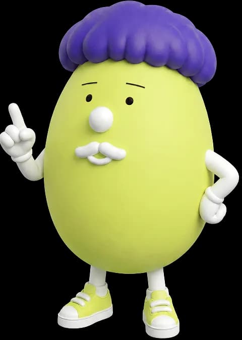 走るキャラクター